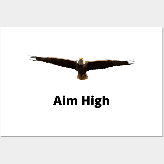 Aim High Wall Art by Gnanadev